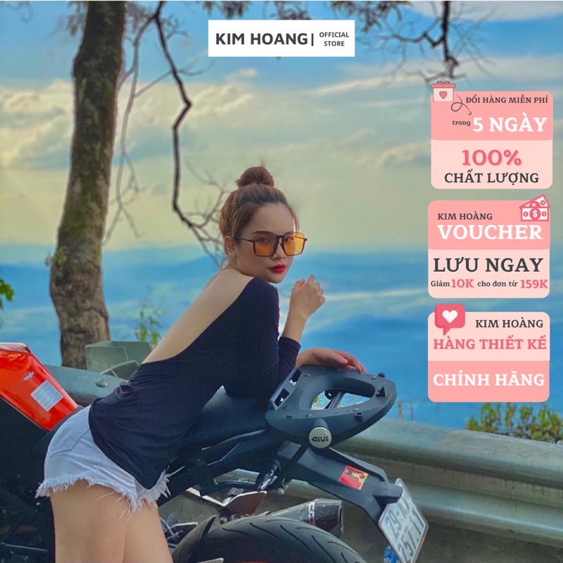 Áo Thun Tăm Hở Lưng Dài Tay Ôm Body