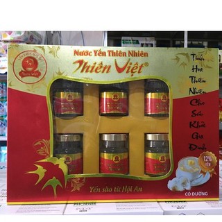 Hôp yến sào Thiên Việt (  6 LỌ X 70ML - YSTN )