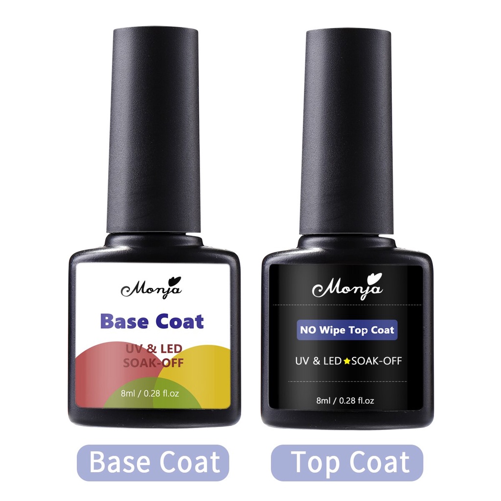 MONJA [Hàng mới về] Bộ 9 Dụng Cụ Làm Móng Chuyên Dụng Chất Lượng Cao