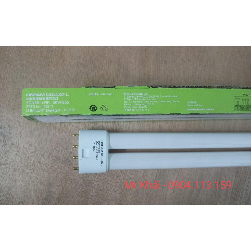 (SALE) Bóng chữ U Osram Dulux L 36W/865 Made in China