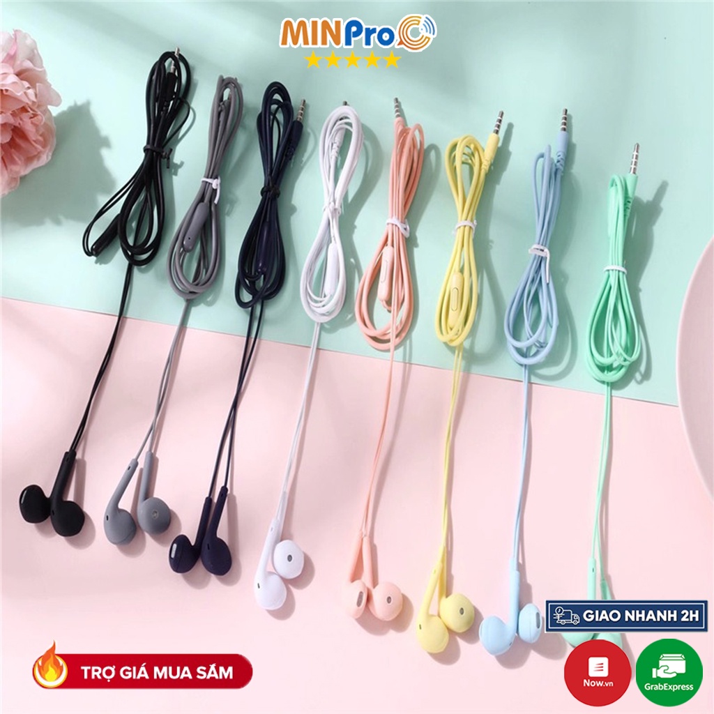 Tai nghe nhét tai có dây MINPRO M25 chống ồn tích hợp micro chất lượng cao và jack cắm 3.5mm