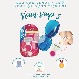Dao Cạo Gillette Venus Snap Extra Smooth 5 Lưỡi chuyên dành cho NỮ