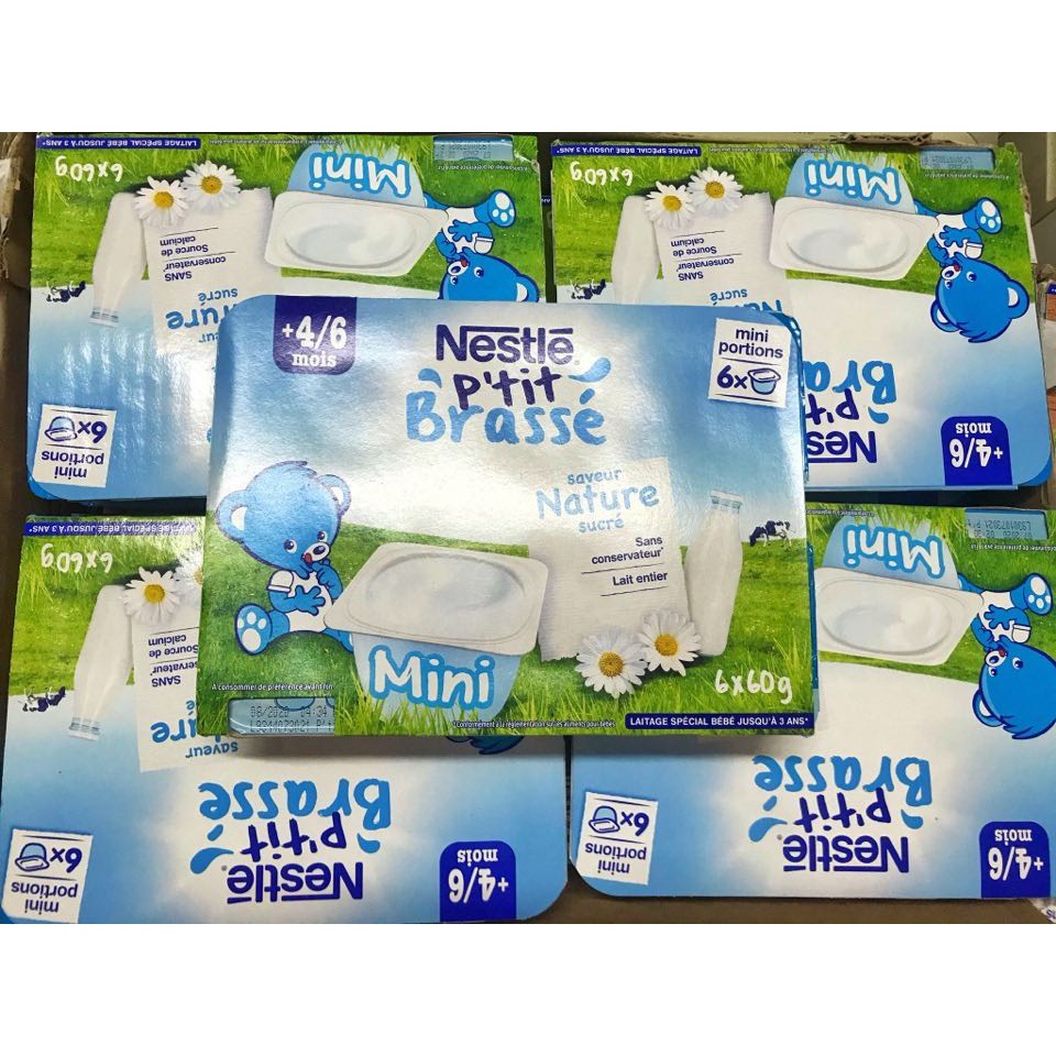 Sữa chua Nestle cho trẻ > 4 tháng tuổi - Date:T8/2020