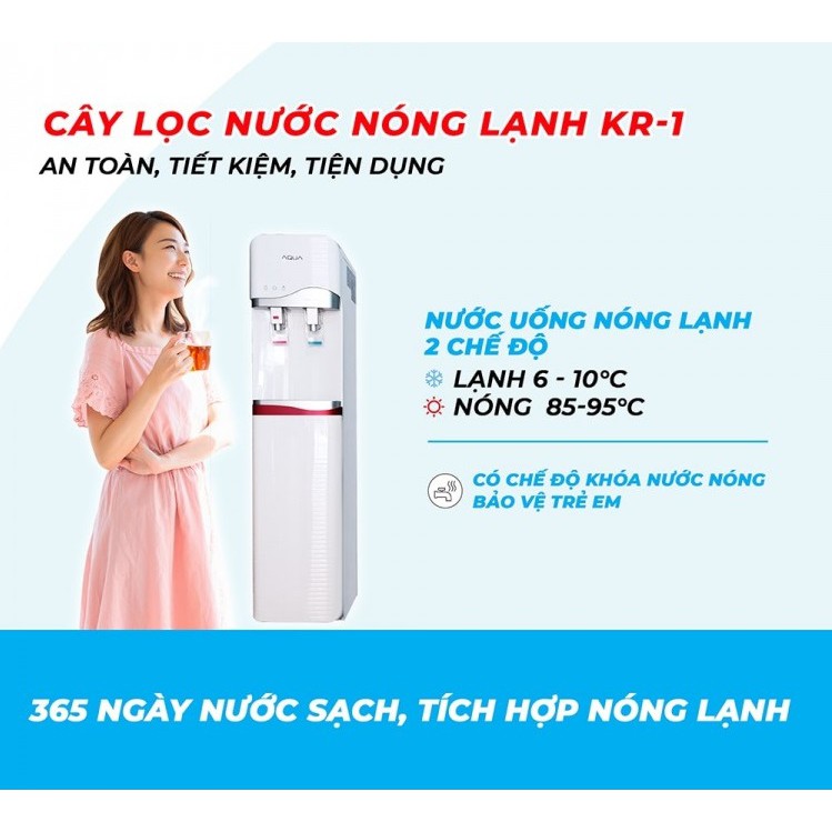 Máy lọc nước nóng lạnh KR1-2V ( dùng lọc 3M AP EASY CYST FF )