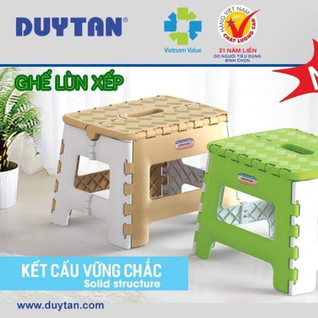 GHẾ NHỰA XẾP LÙN DUY TÂN