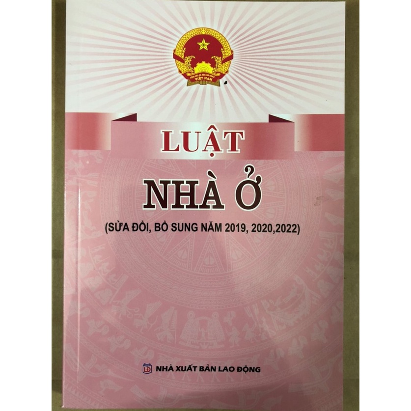Sách Luật nhà ở (sửa đổi, bổ sung năm 2020, 2022)