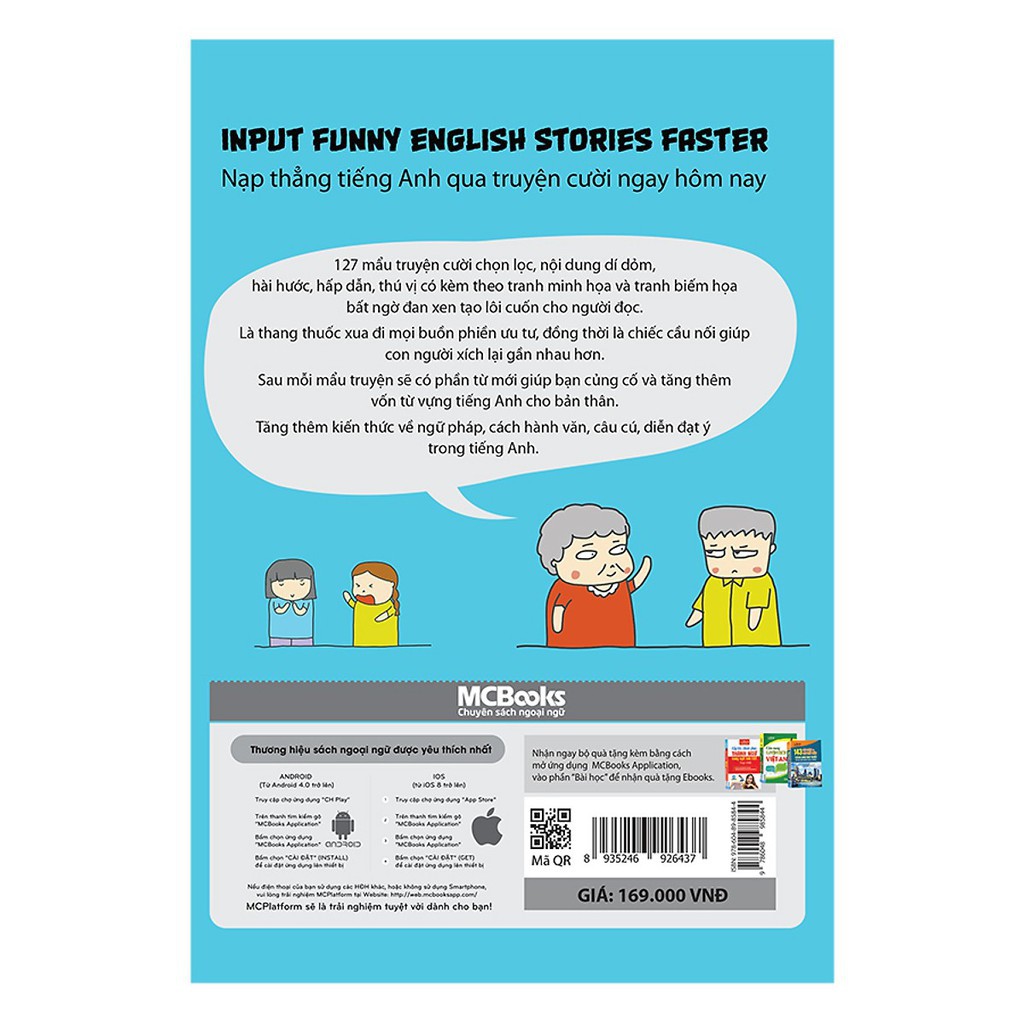 Sách - Nạp thẳng tiếng Anh qua truyện cười ngay hôm nay - Input Funny English Stories Faster | BigBuy360 - bigbuy360.vn