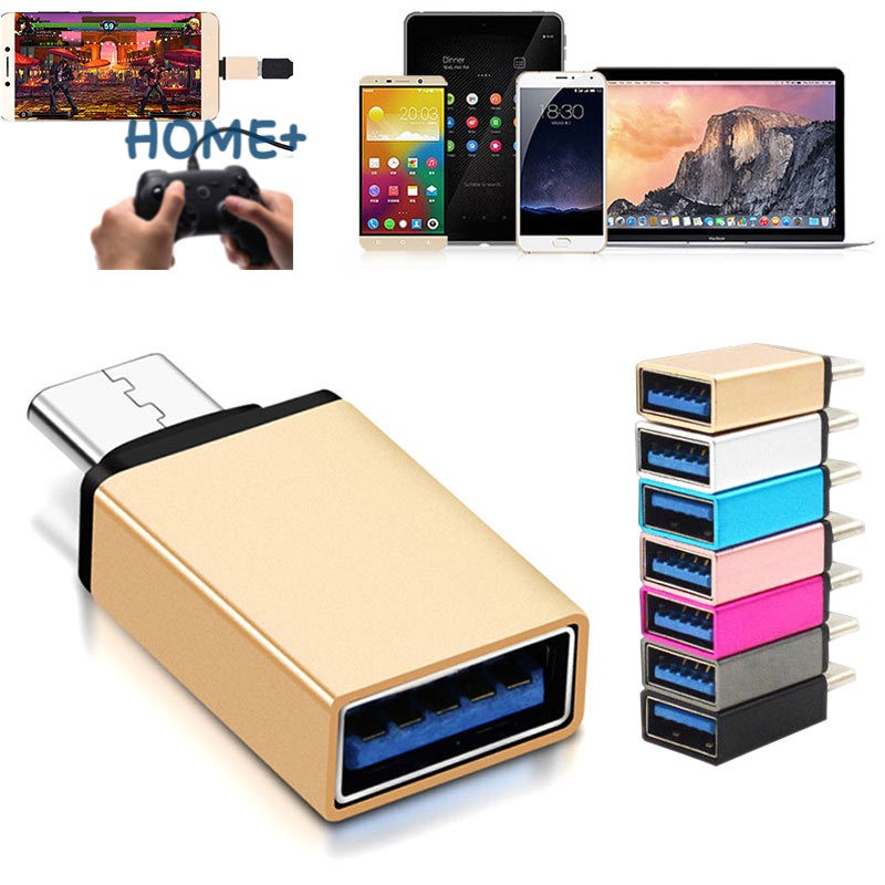 Đầu Chuyển Đổi Usb 3.1 Type-C Sang Usb 3.0 Otg Cho Điện Thoại / Máy Tính Bảng / Pc / Macbook