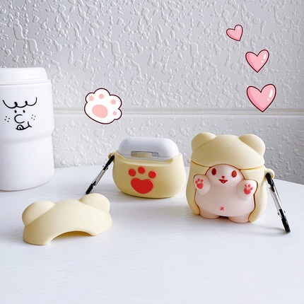 Vỏ Bảo Vệ Hộp Sạc Tai Nghe Airpods 3 Pro 2 3 Họa Tiết Hoạt Hình Kỳ Lân Nhiều Màu Dễ Thương Ốp