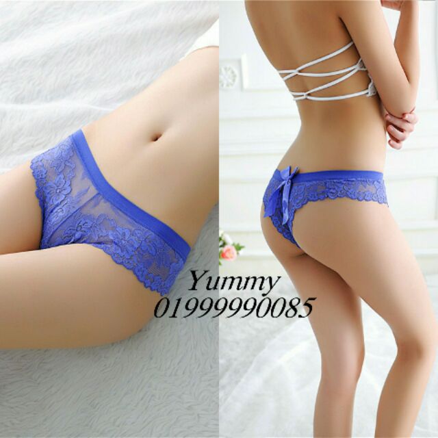 Quần chip ren cài nơ sau 1515