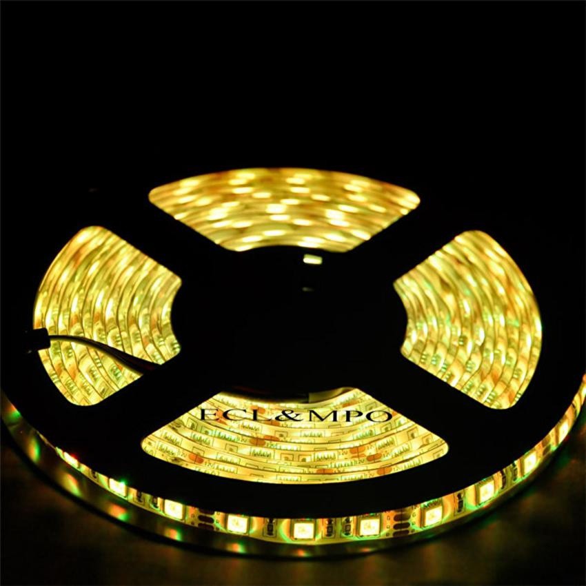 Cuộn Led dây dán 5m 5050 - Vàng Nắng