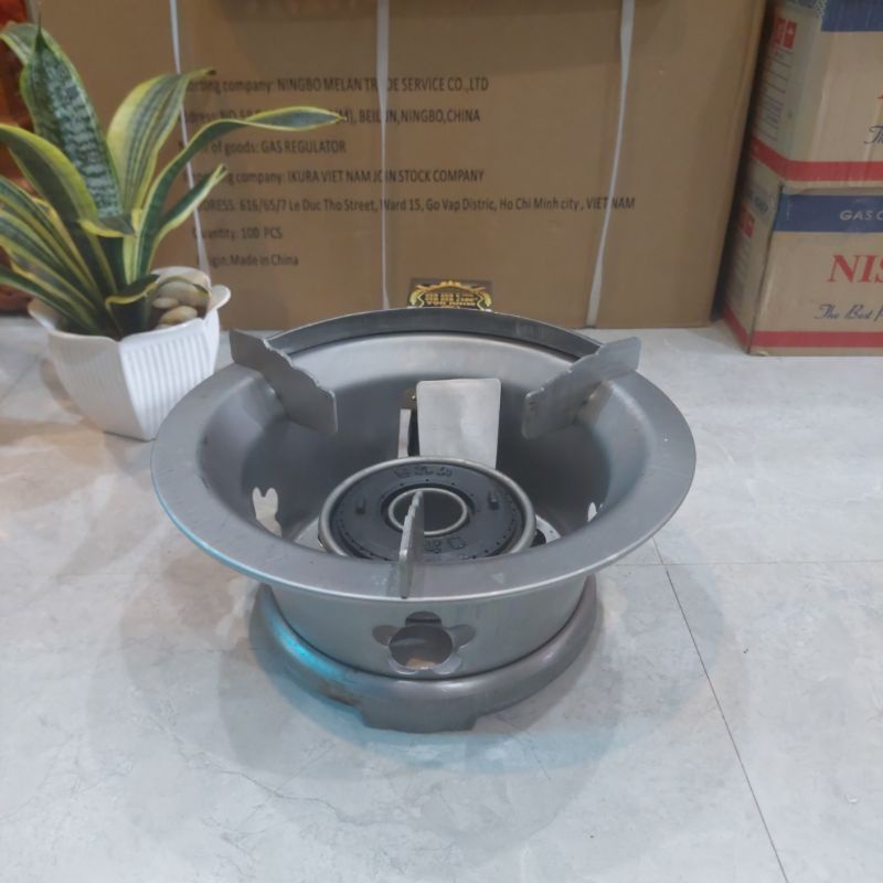 Bếp gas khè công nghiệp inox 403 chất lượng 《 có video》