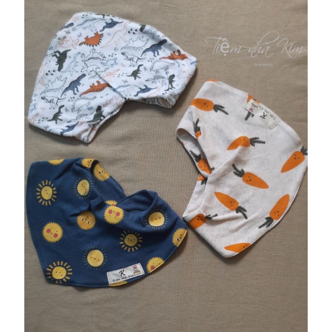 YẾM HM ( Yếm Pipi may theo form Hm) cotton xuất dư