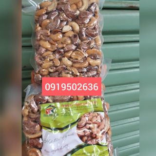 Hạt điều rang muối loại bể hút chân ko. 500g