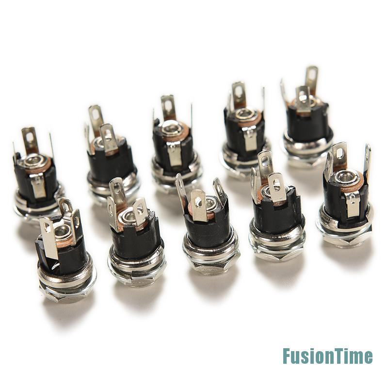 Set 10 Đầu Nối Nguồn Dc 5.5mm X 2.1mm Chuyên Dụng