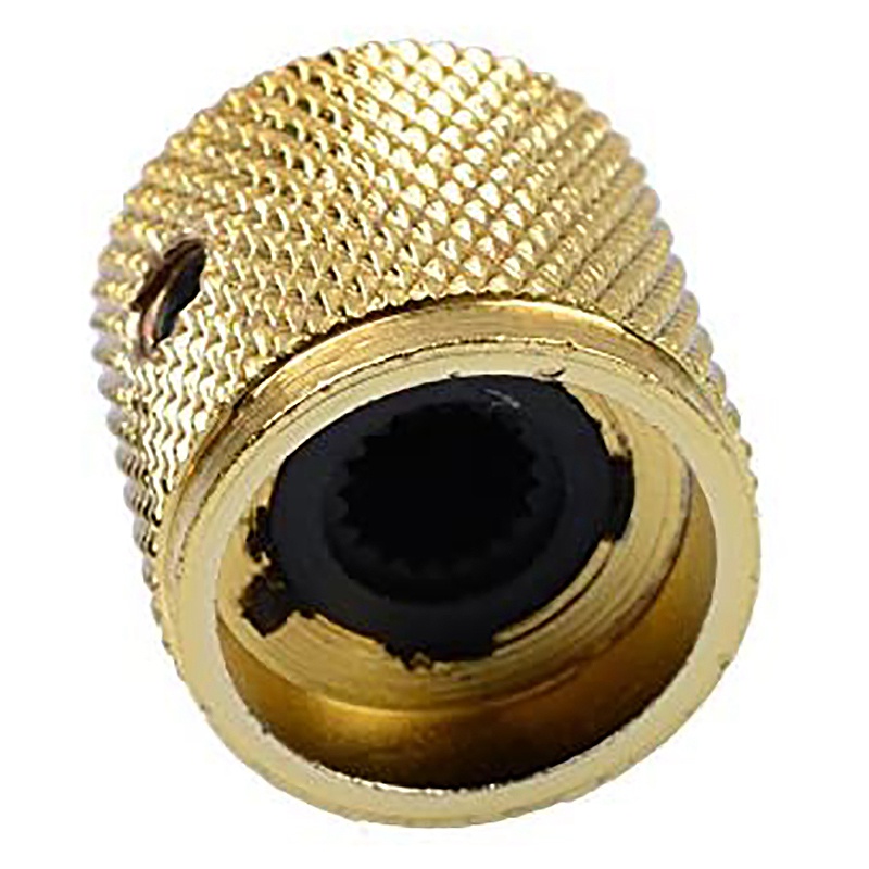 Bộ 4 Nút Điều Chỉnh Tốc Độ Âm Lượng Bằng Kim Loại Kèm Ốc Vít Cho Fender Strat Telecaster Gibson Les Paul Guitar Điện