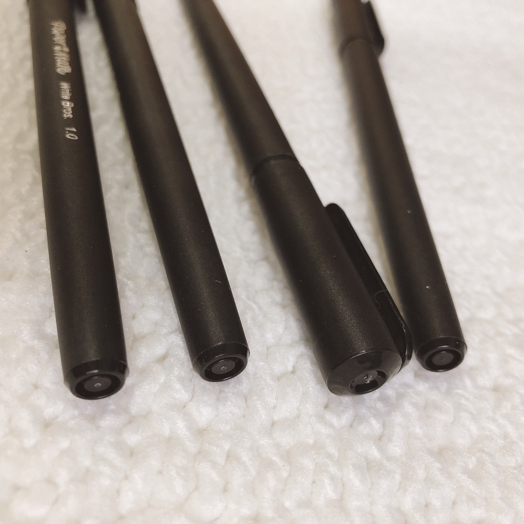 COMBO 4 BÚT BI PAPER MATE ĐEN NGÒI NÉT VỪA Write Bros Ballpoint Pens, Medium Point (1.0mm), Black