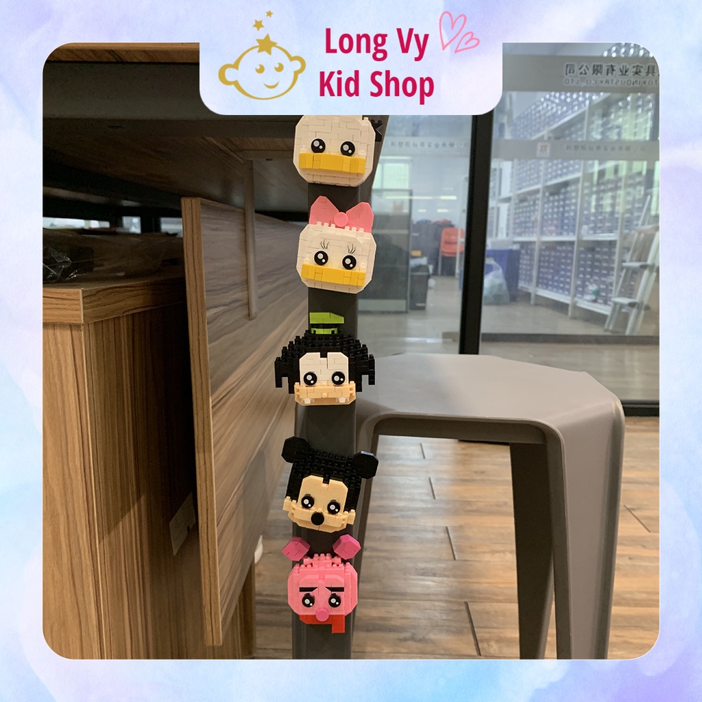 Đồ chơi lego Mô hình lắp ráp nhân vật hoạt hình có nam châm