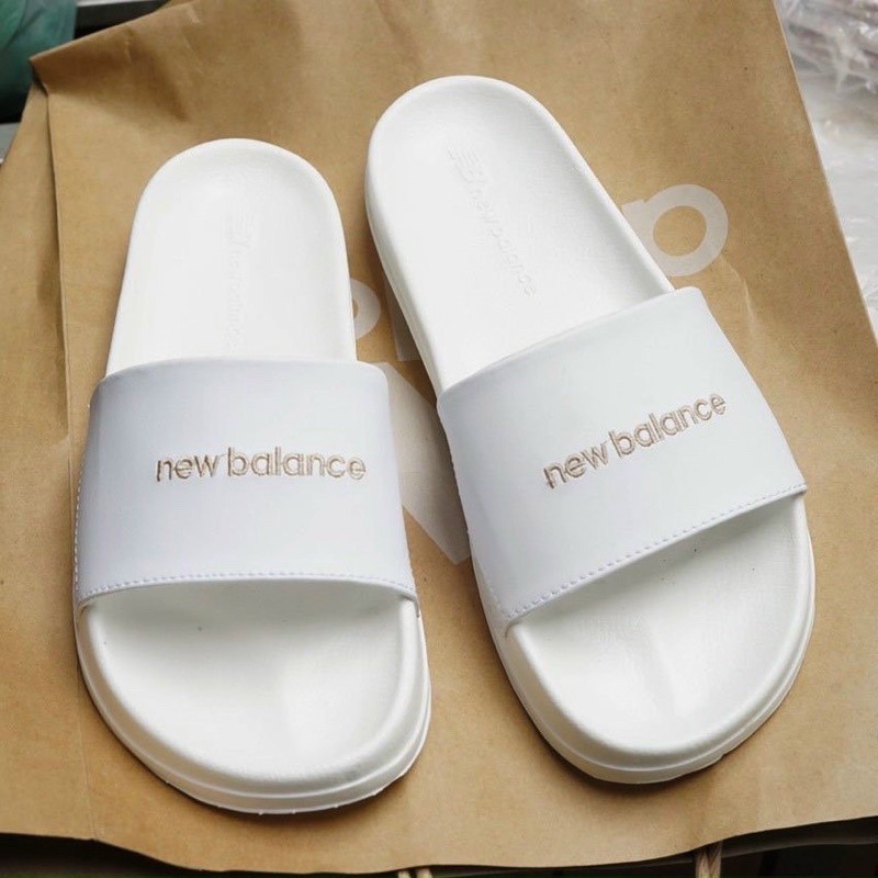 Dép New Balan.ce ĐEN,TRẮNG full size Nam,Nữ