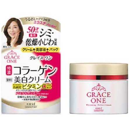 Kem dưỡng da Kose Grace One Medicinal Whitening Cream 100g/2 phân loại dưỡng ẩm và dưỡng trắng