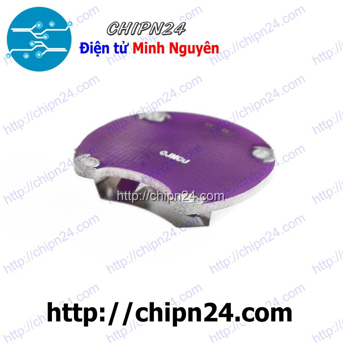 [2 CÁI] Đế Pin CR2032 có công tắc hàn mạch