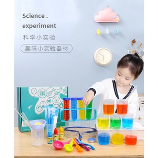 Bộ kit cho bé làm thí nghiệm khoa học cho bé(loại bé)