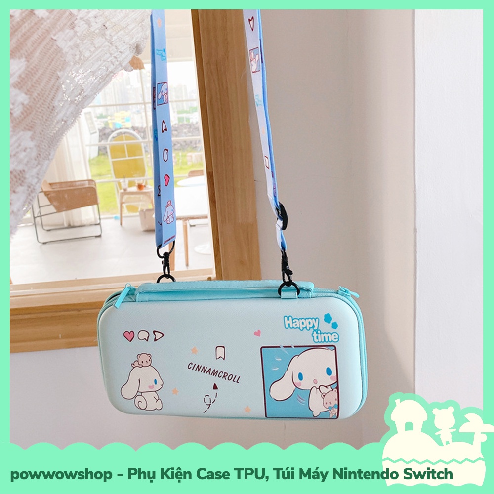 [Sẵn VN - Hỏa Tốc] Switch V1, V2 Case Ốp TPU Dẻo, Túi Đựng Máy Cho Máy Game Cầm Tay Nintendo Switch Bubble Cinnamoroll