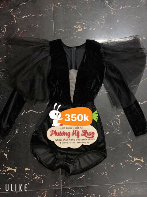 Jump ngắn tay dài phối voan