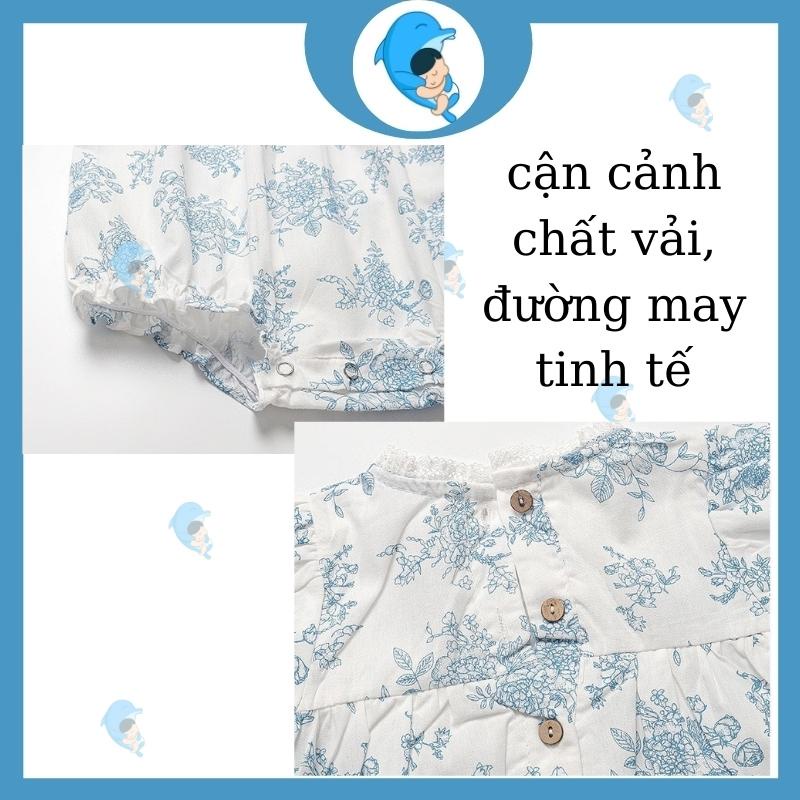 Body váy DODKIDS cho bé gái diện tết, dự tiệc, thôi nôi, chụp hình đáng yêu, vải đẹp mịn hàng quảng châu loại 1