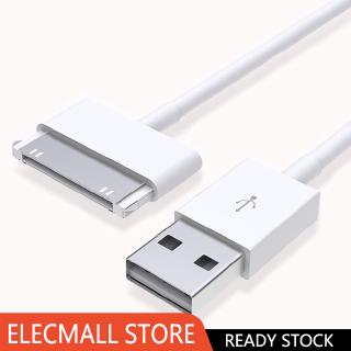 USB Charger Cable for iPhone 4 4s iPod Nano iPad 2 3 30-Pin Data USB Charging Cable