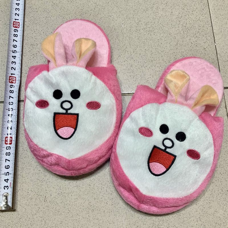 Dép bông Thú bông hoạt hình - free size - Rilakkuma - Gấu - Doraemon Doremion - thỏ Cony