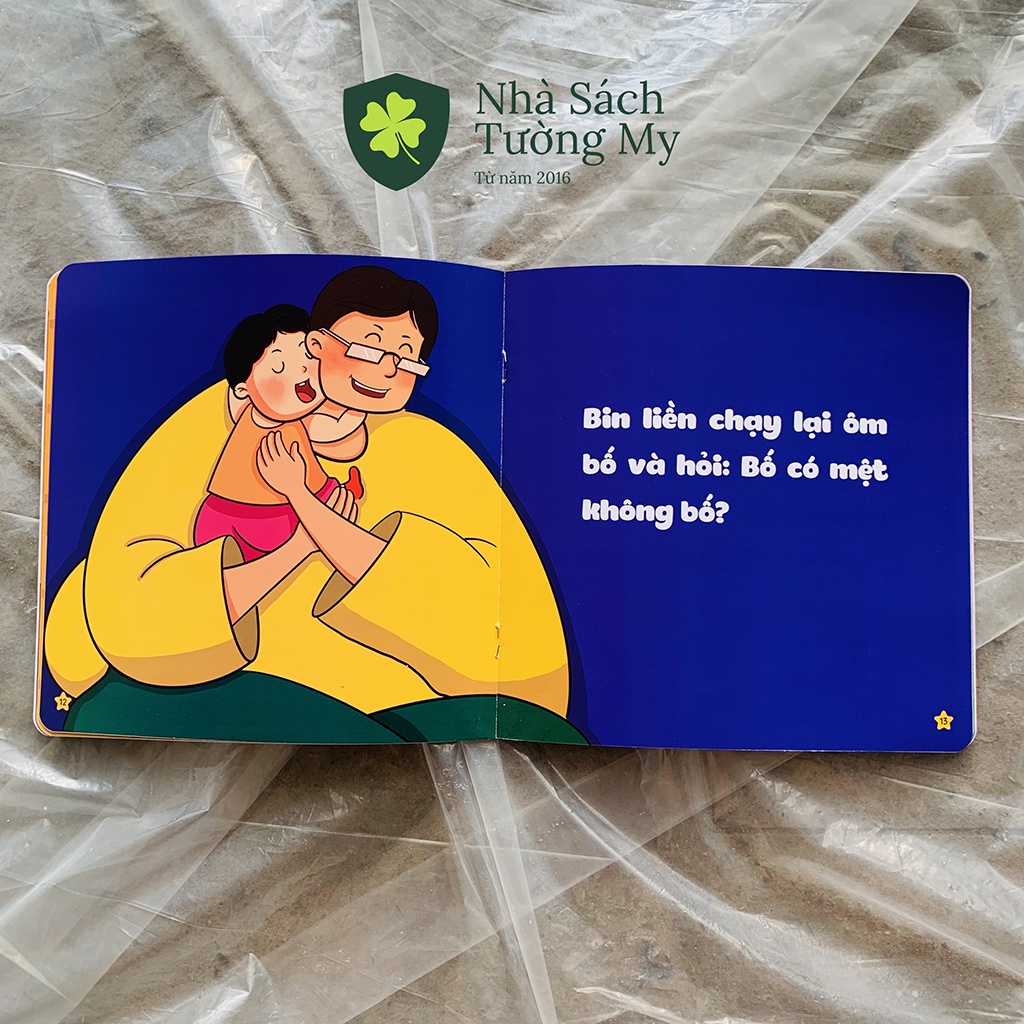 Sách - Bộ 3 quyển Ehon cảm xúc đầu đời - Cái ôm kì diệu