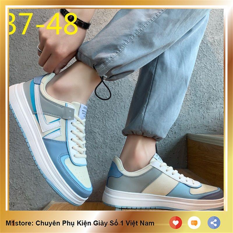 Giày Thể Thao Đế Bằng size Lớn 45 46 38 yards Thời Trang Xuân Thu Cho Nam
