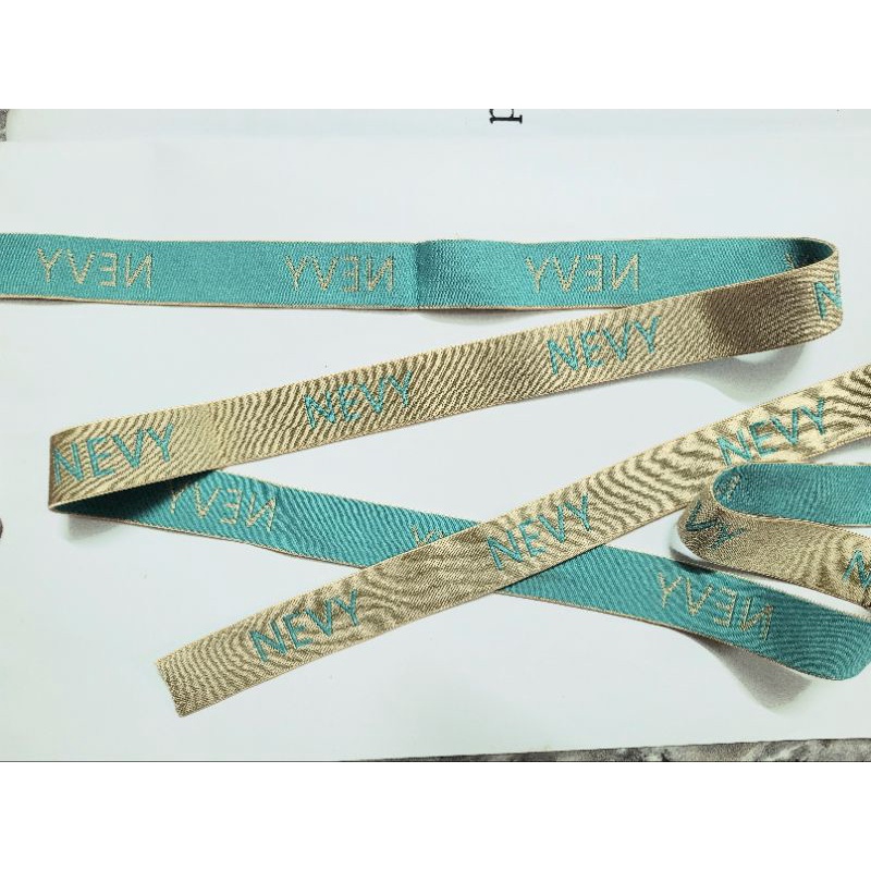 3 mét chun lụa chữ NEVY bản rộng 2cm