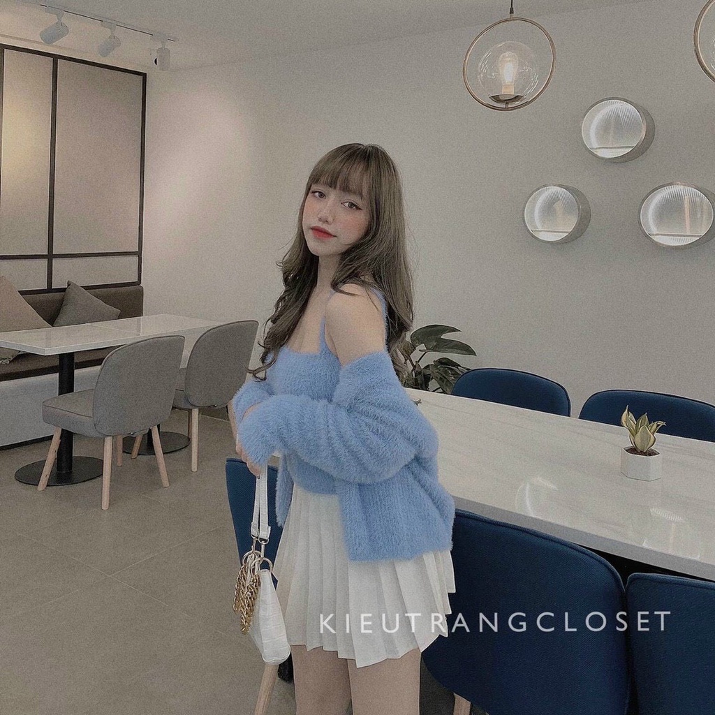 ÁO KHOÁC KÈM ÁO 2 DÂY LÔNG CHO NỮ | BigBuy360 - bigbuy360.vn