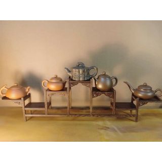 Kệ gỗ mini cho bàn trà, bonsai mini và vật phẩm phong thủy