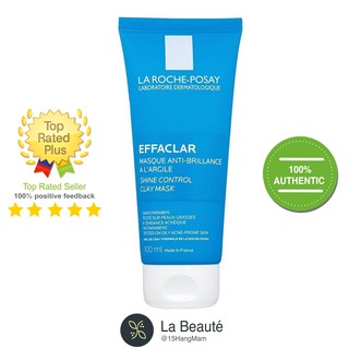 La Roche-Posay Effaclar Masque Sébo Régulateur - Mặt nạ bùn làm sạch, giảm mụn cho da dầu