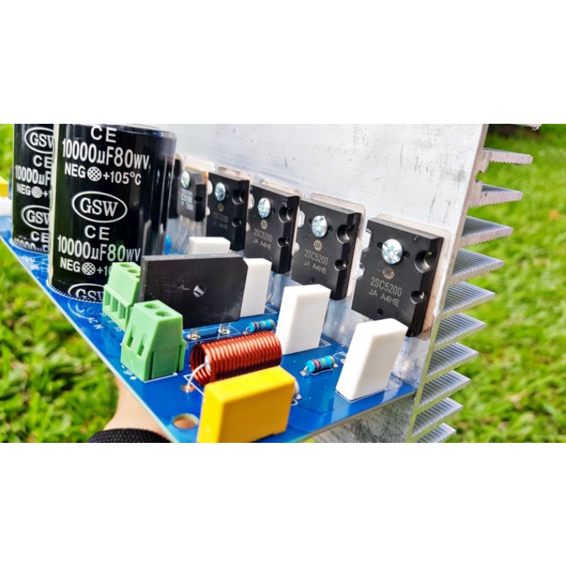 Công suất 8 sò mono liền nguồn ráp sẵn