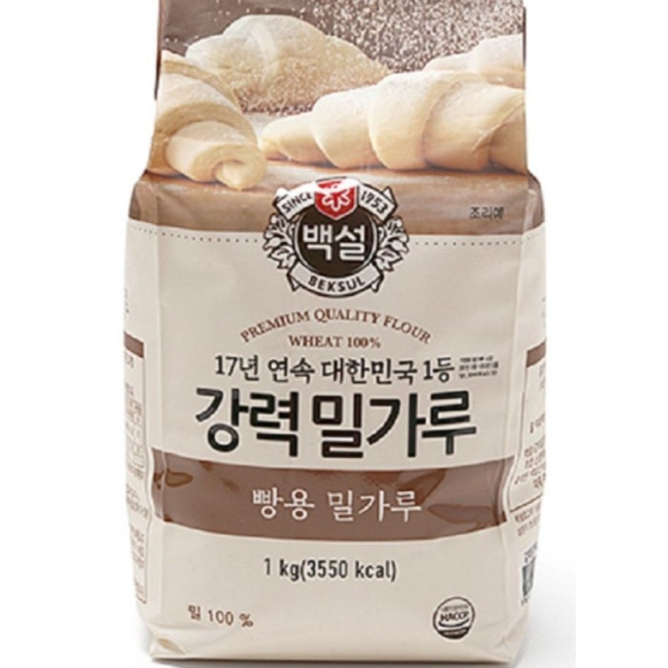 Bột mì số 13 Beksul Hàn Quốc 1kg Strong Flour