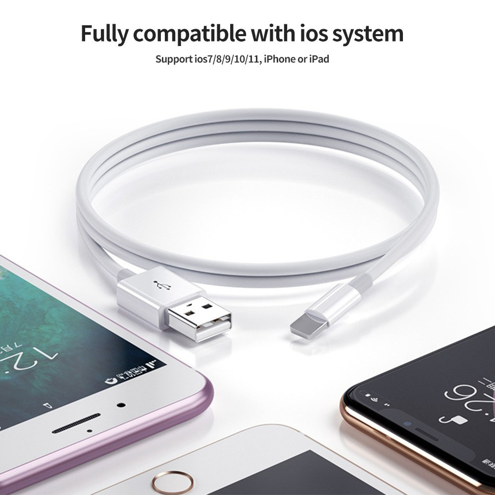 recommend Quick charging 3A 2m USB male to iPhone lightning male interface Apple mobile phone fast charging cable