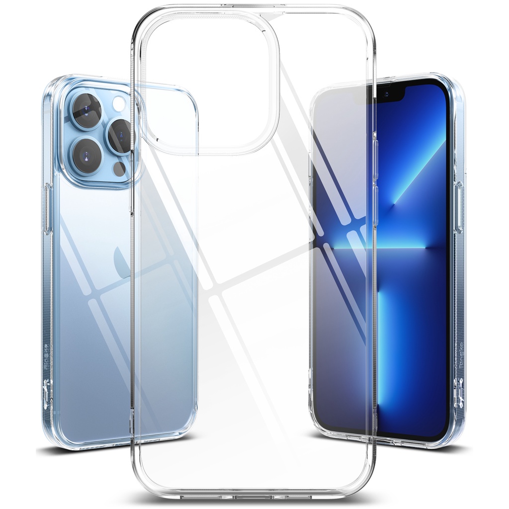 Ốp lưng điện thoại tương thích cho iPhone 13 mini 13 13 Pro 13 Pro Max Ringke Fusion pha lê tự nhiên trong suốt cứng