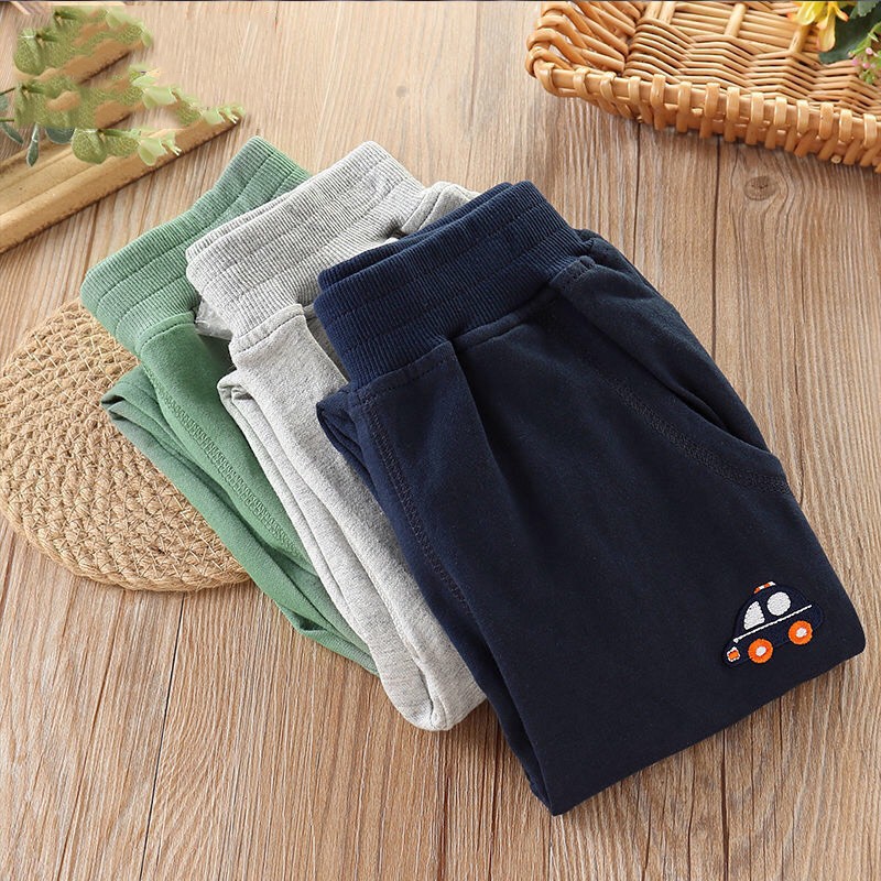 Quần Dài Jogger Thu Đông Bé Trai Bé Gái Chất Liệu Nỉ Da Cá  Xuất Dư Từ 0-9 Tuổi Chill Kids Size 8-30kg QN1