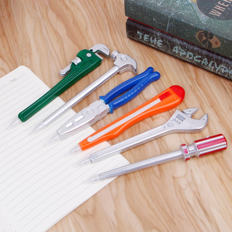 Set 6 Bút Bi Kiểu Dáng Sáng Tạo Độc Đáo