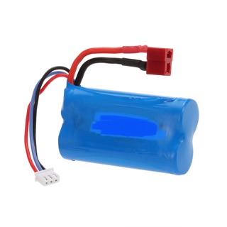 Pin 2s 7,4v 2200mah cáp 3p và jack chữ T