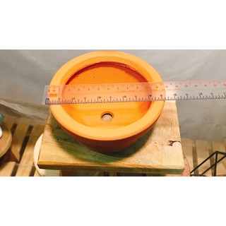 chậu đất nung 12 cm .