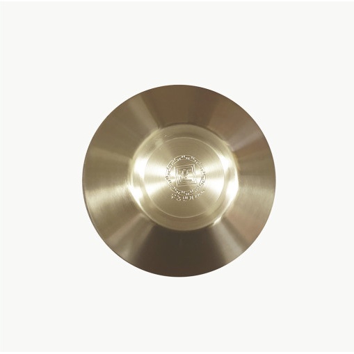Bát inox vàng chữ V đựng salad Hàn Quốc