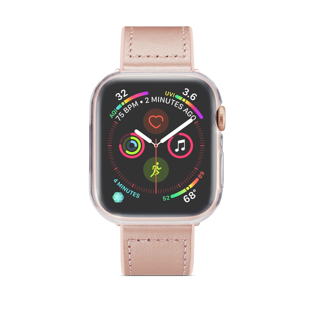 Vỏ Tpu Mềm Trong Suốt Bảo Vệ Màn Hình Đồng Hồ Thông Minh Apple Watch 38mm 40mm 42mm 44mm 5 / 4 / 3 / 2 / 1