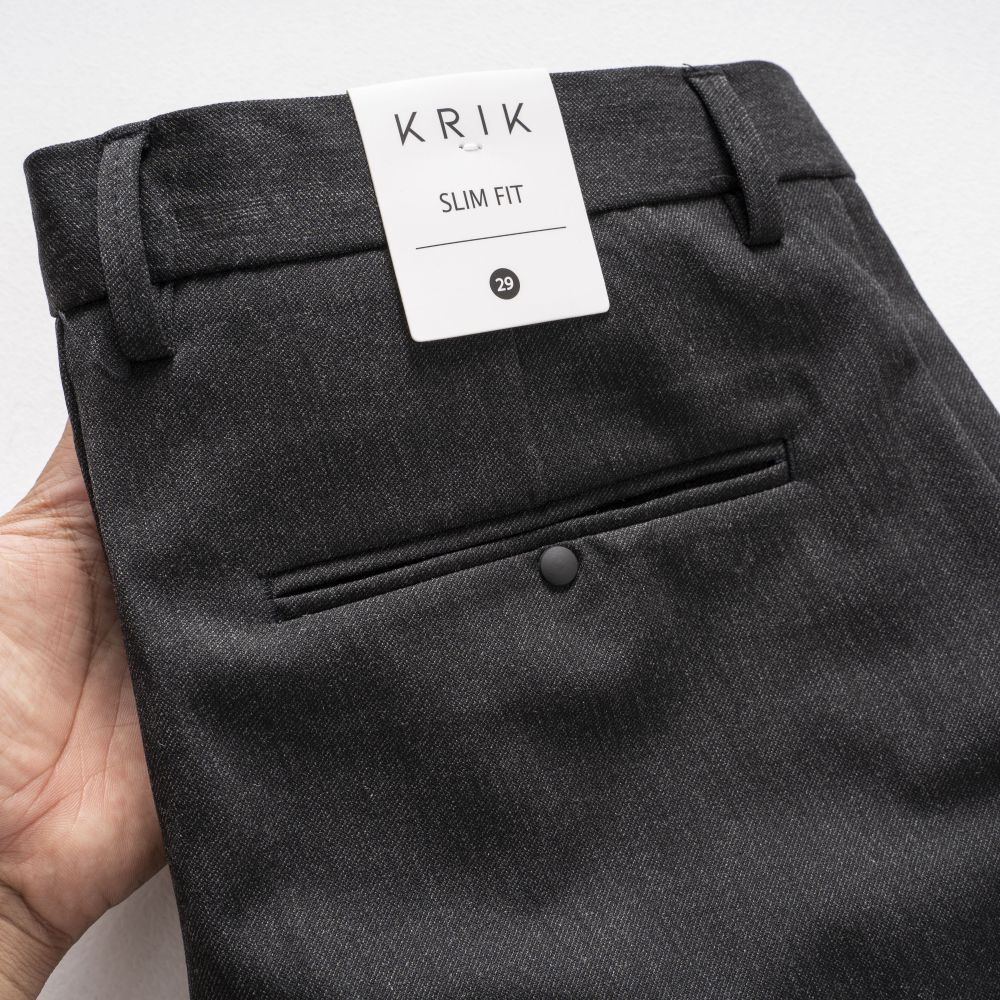Quần Short Nam Cao Cấp KRIK Chất Vải Form Slimfit Có Sắn Gấu 1512