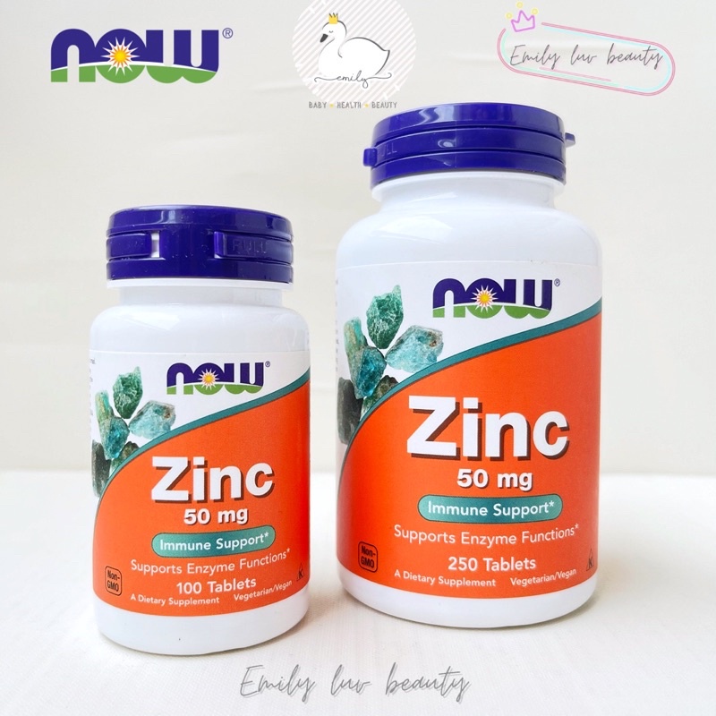 Now Zinc 50 mg Mỹ