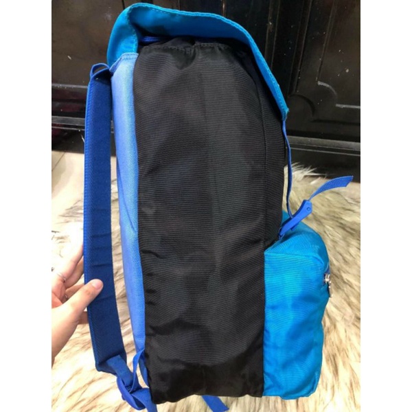 Ba lo kaki màu xanh  Kiểu Unisex . Túi 2hand